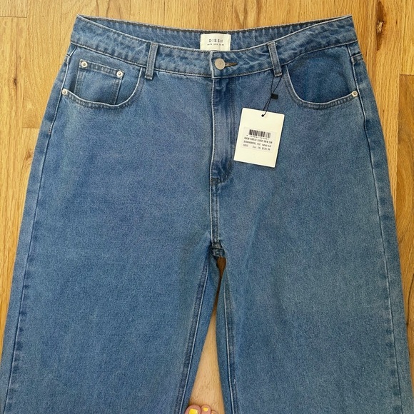 DISSH reagan vintage slouchy denim jean medium wash NWT size 12 US - Picture 7 of 11